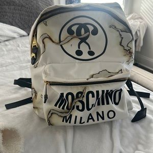 Moschino Milano backpack in great condition. Used only a few times.